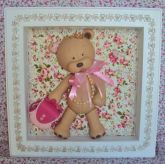 Quadro Ursinha Princesa